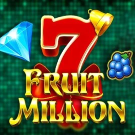Fruit Million slot logo by BGAMING at Vegasino CasinoFruit Million