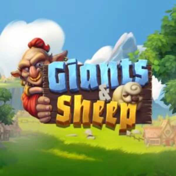 Giants and Sheep logo by Relax Gaming at Vegasino CasinoGiants and Sheep