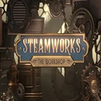 Logo of Steamworks The Workshop from Peter & Sons at Vegasino Casino