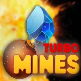 Turbo Mines logo by Turbo Games at Vegasino CasinoTurbo Mines